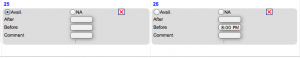 Screen Shot - Availability Before Saving