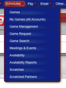 Screen Shot - Availability Drop Down